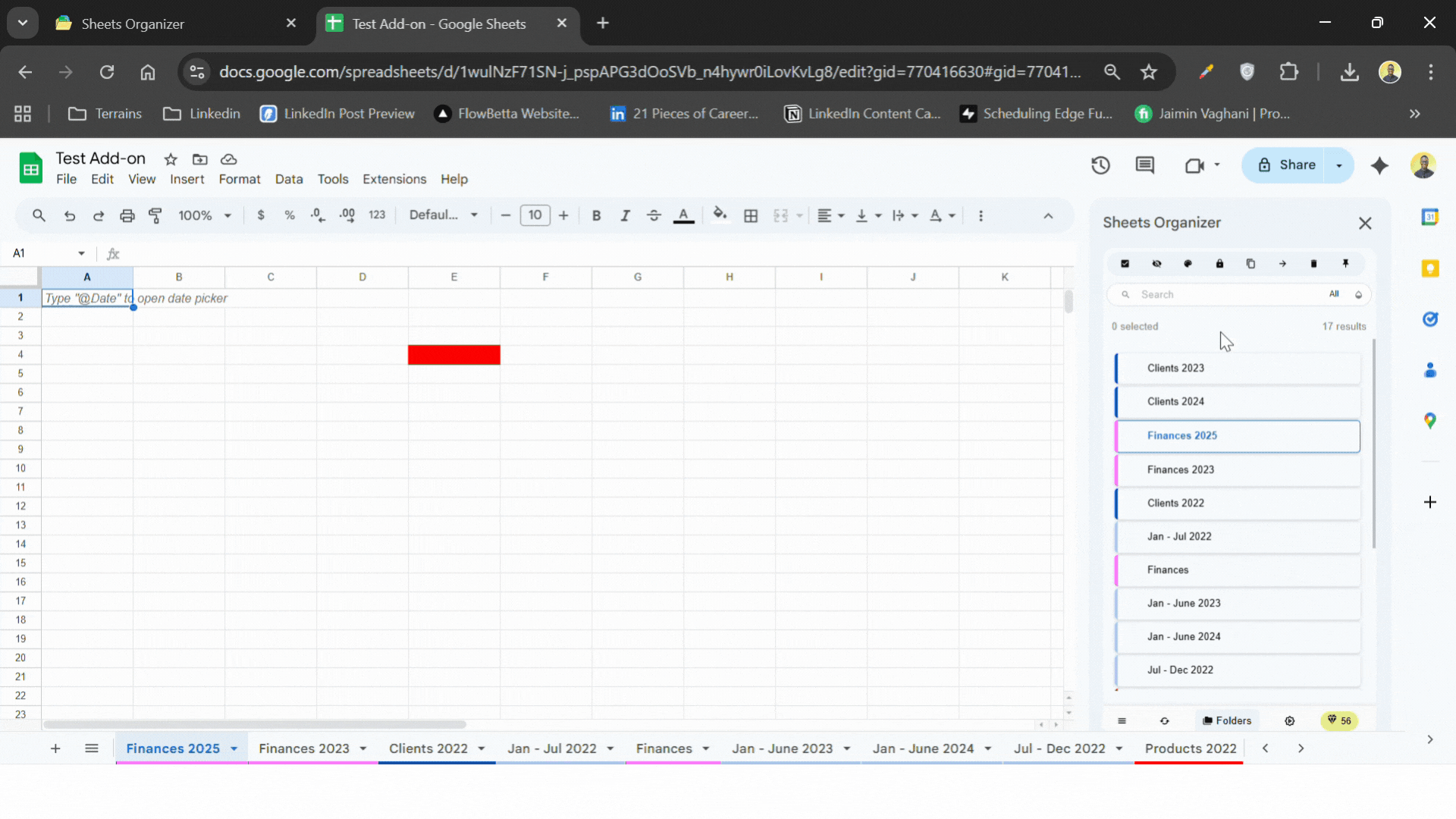 Copy to multiple new spreadsheets