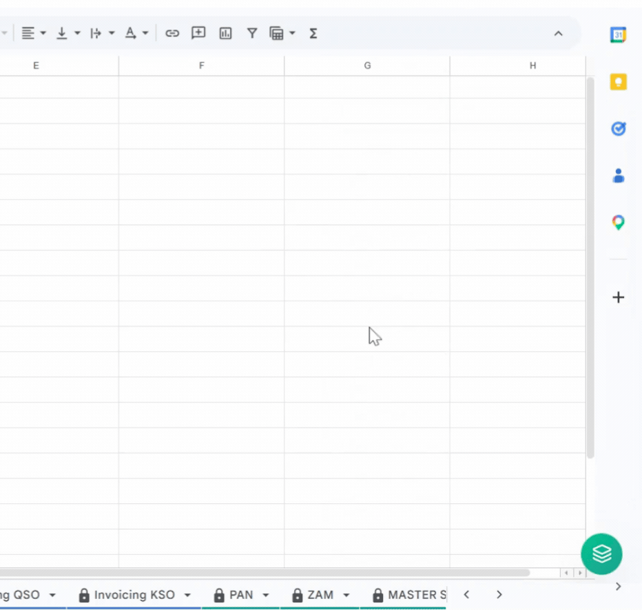 Demonstration of creating a new folder