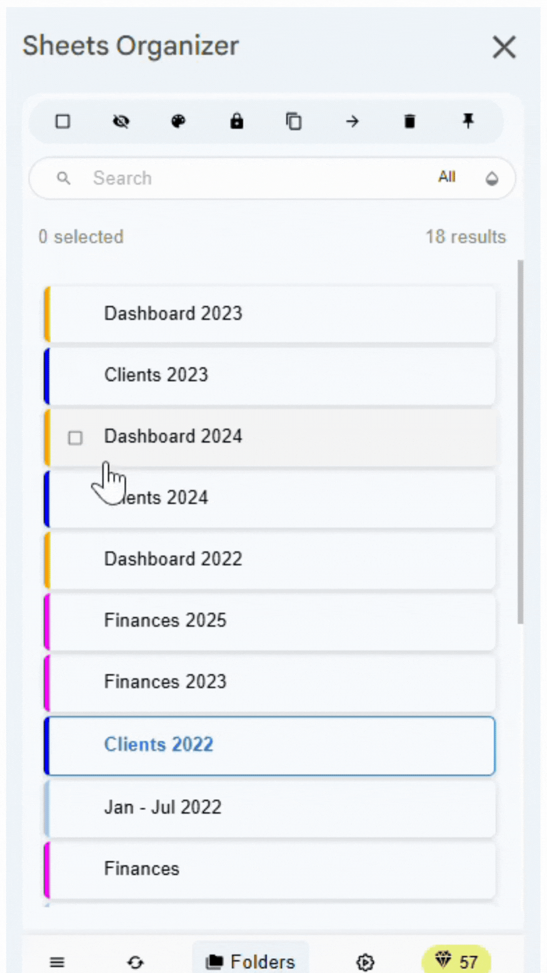Bulk operations demo