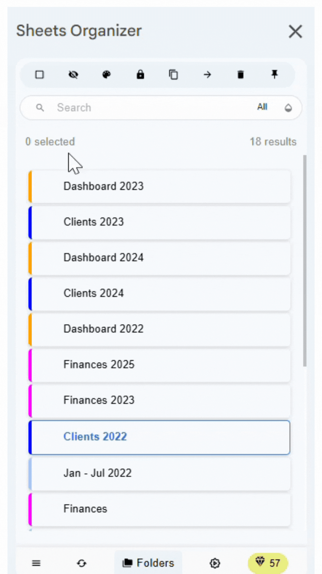 Show warning on edit